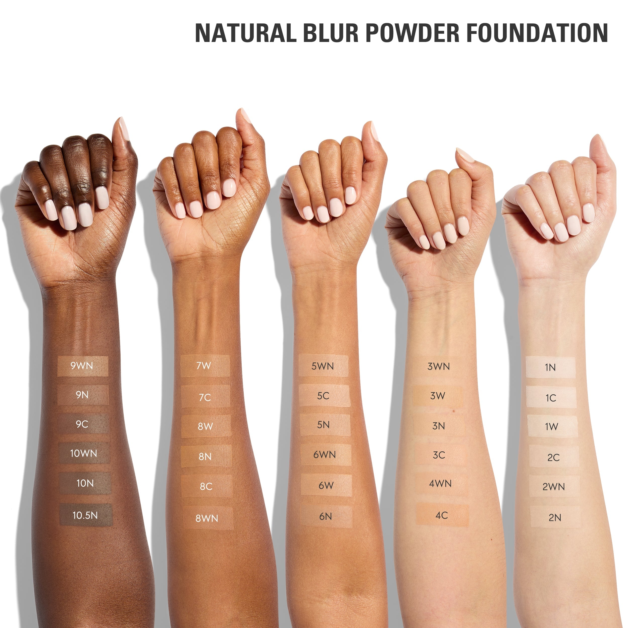 Natural Blur Powder Foundation & Power Plush Concealer Duo - Image 2